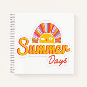 Summer day notebook