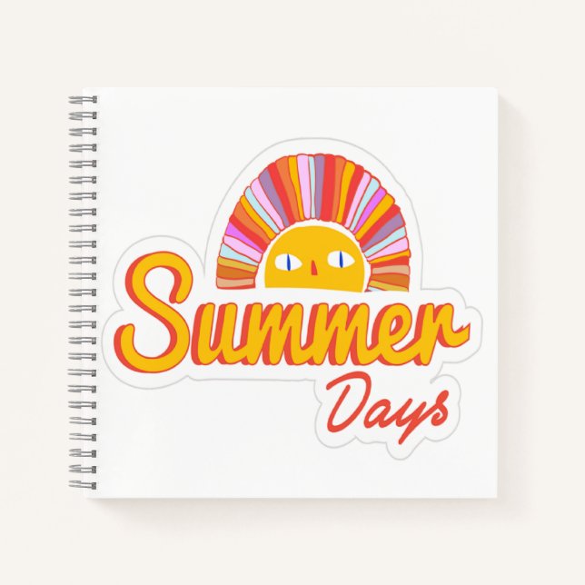 Summer day  notebook (Front)