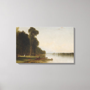 Summer Day on Conesus Lake Canvas Print