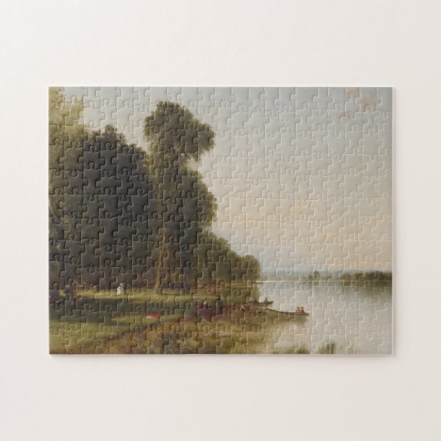 Summer Day on Conesus Lake Jigsaw Puzzle (Horizontal)