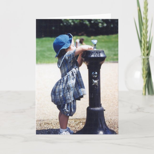 Summer Days - "Almost Tall Enough" Card (Front)