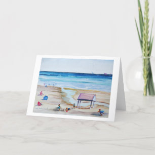 Summer days at the beach! Simpler Times Thank You Card