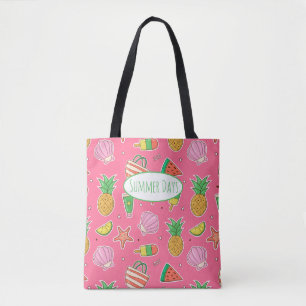 Summer Days Beach Tote Bag