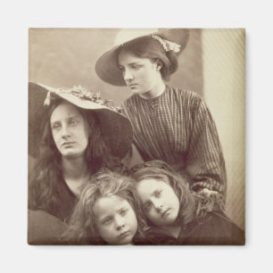 Summer Days, c.1866 (albumen print from a collodio Magnet