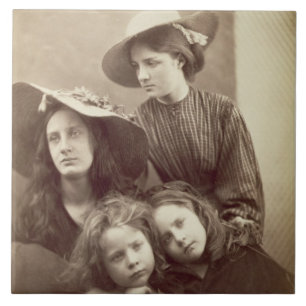 Summer Days, c.1866 (albumen print from a collodio Tile