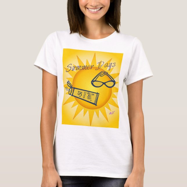 Summer Days Sunshine Tank Top (Front)
