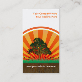 summer design business card