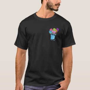 Summer Dessert Ice Cream Food Pocket Ice Cream T-Shirt
