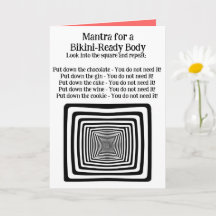 Summer Diet Mantra Card