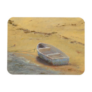 Summer Dory - Boat on the Shore Magnet