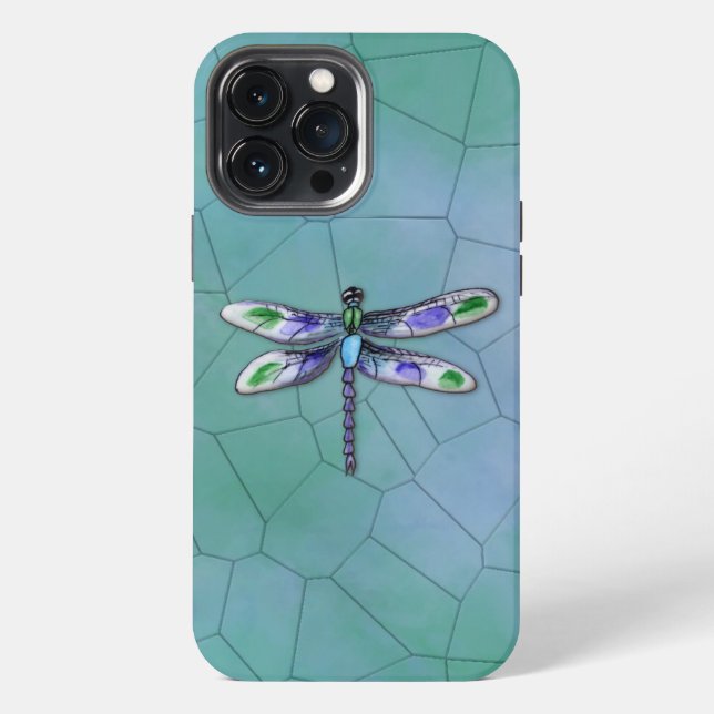 Summer Dragonfly iPhone Case (Back)