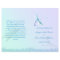 Summer Dragonfly Wedding Ceremony Bi Fold Program