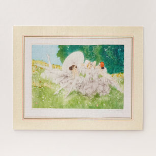 Summer Dreams, 1934 by Louis Icart Jigsaw Puzzle