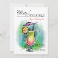 Summer Drink Invitation
