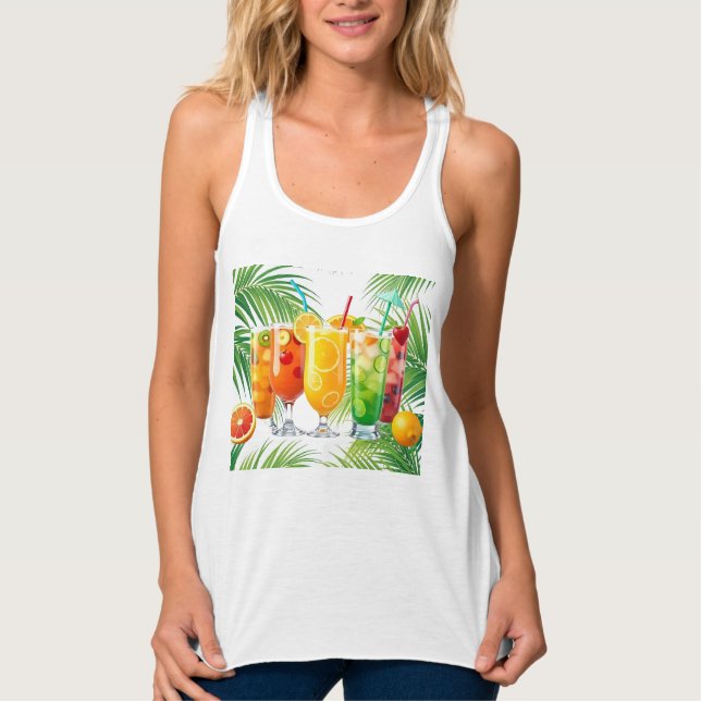Summer Drinks Singlet (Front)