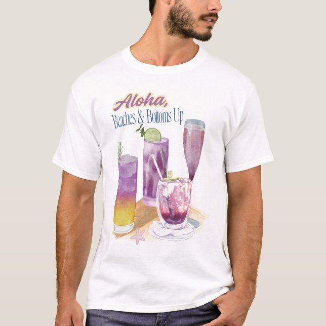 SUMMER DRINKS  T-Shirt (Front)