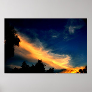 Summer Dusk Poster