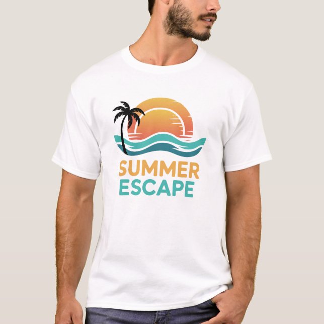 summer escape t-shirt (Front)