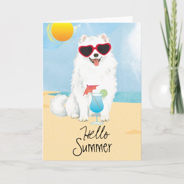 Summer Eskie Card (Front)