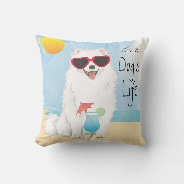 Summer Eskie Cushion (Front)