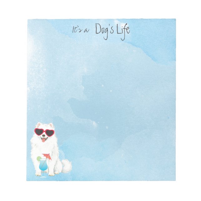 Summer Eskie Notepad (Front)