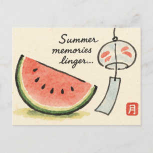 Summer Etegami Postcard