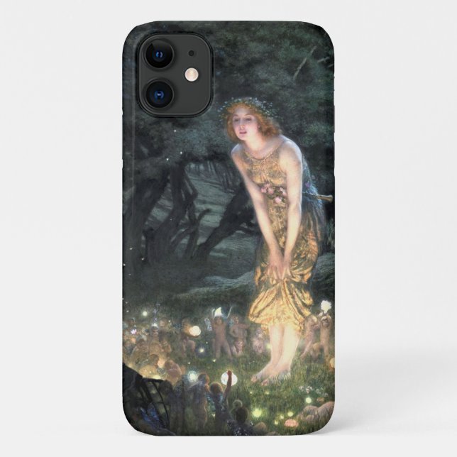 Summer Eve by Pre-Raphaelite Edward Robert Hughes Case-Mate iPhone Case (Back)