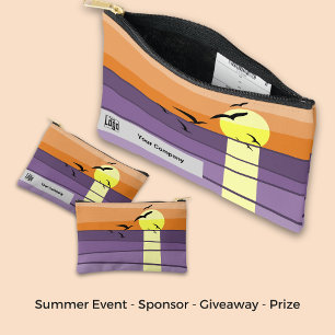 Summer Event Prize Reward Gift Motto Company Logo Accessory Pouch