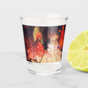Summer Fairies Shot Glass