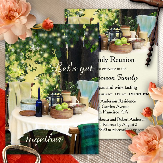 Summer Family Country Reunion Party Invitation (Creator Uploaded)