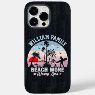 Summer Family Reunion Custom Beach More Worry Less Case-Mate iPhone 14 Pro Max Case