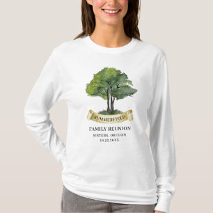 Summer Family Reunion Tree Matching Keepsake T-Shirt