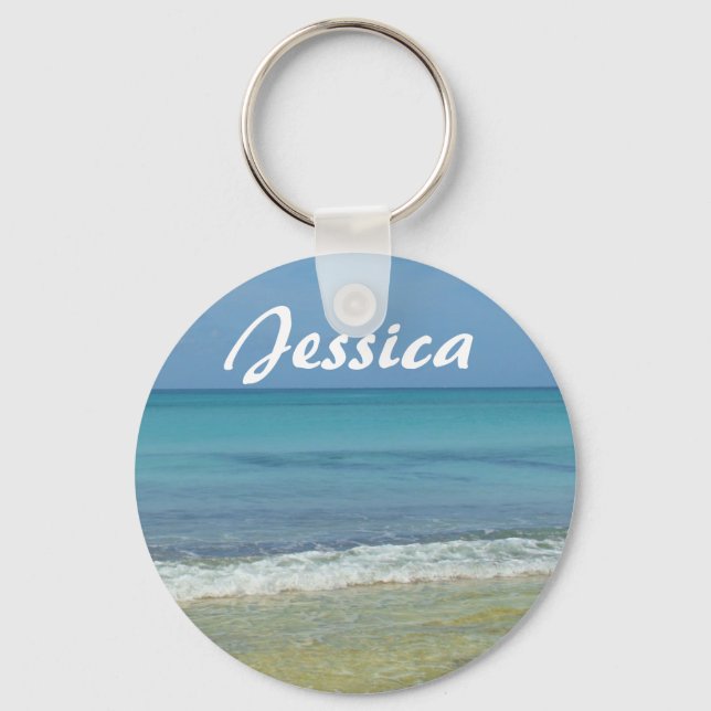 Summer Feeling - Name Keychain (Front)