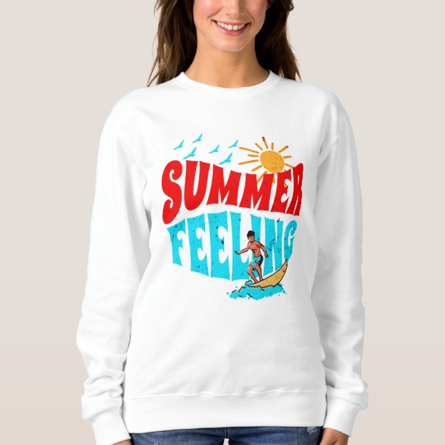 SUMMER FEELING. SWEATSHIRT (Front)