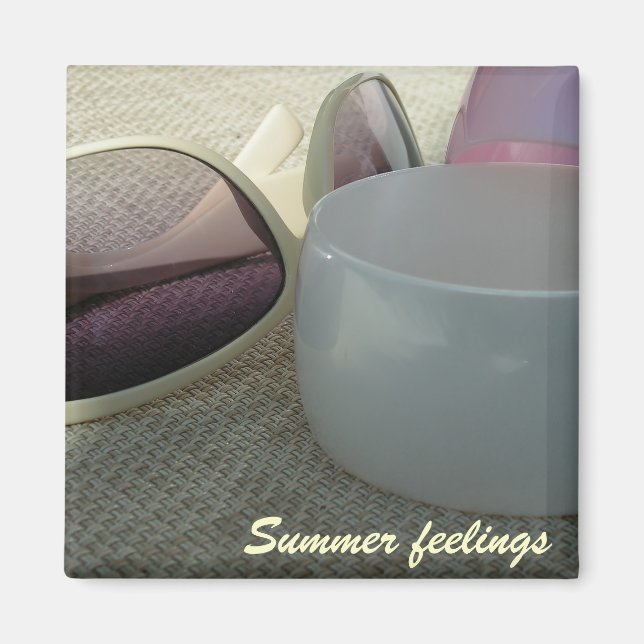 Summer Feelings Magnet (Front)