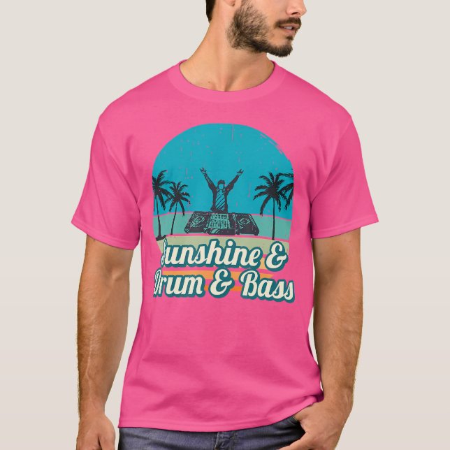 Summer Festival Dnb Shirt  Sunshine  Drum  Bass Sh (Front)
