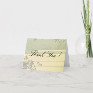 Summer Fields Blank Inside Thank You Card