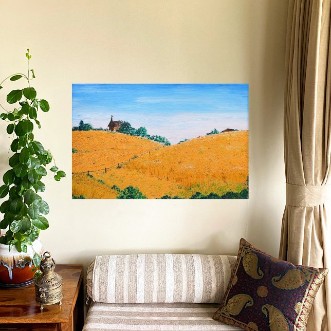 Summer Fields Canvas Print (Creator Uploaded)