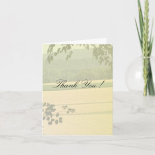 Summer Fields Thank You Card