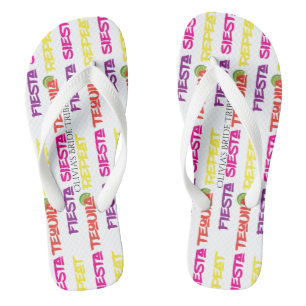 Summer Fiesta Siesta Tequila Repeat Bride Tribe Jandals
