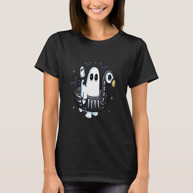 Summer Flamingo Floatie T-Shirt (Front)