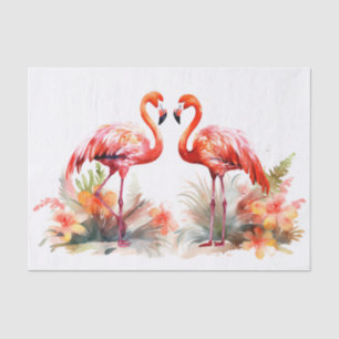 Summer Flamingo Tissue Paper