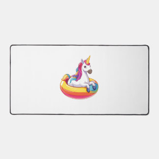Summer Float Unicorn (1) Desk Mat