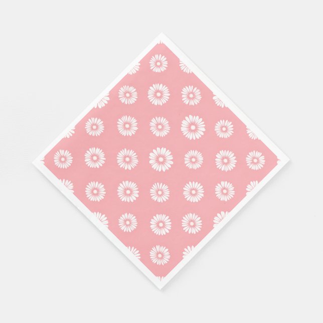 Summer Floral Luncheon Napkins – 50ct, 3-Ply (Corner)