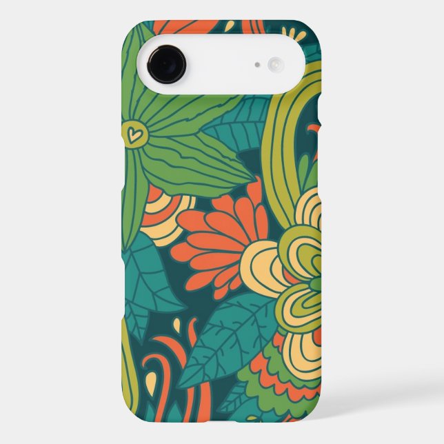 Summer floral pattern Case-Mate iPhone case (Back)