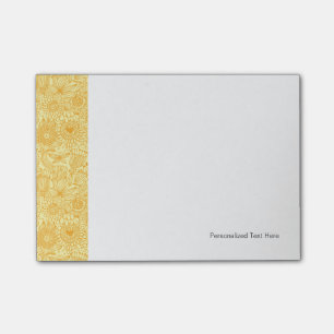 Summer floral pattern in warm colours post-it notes