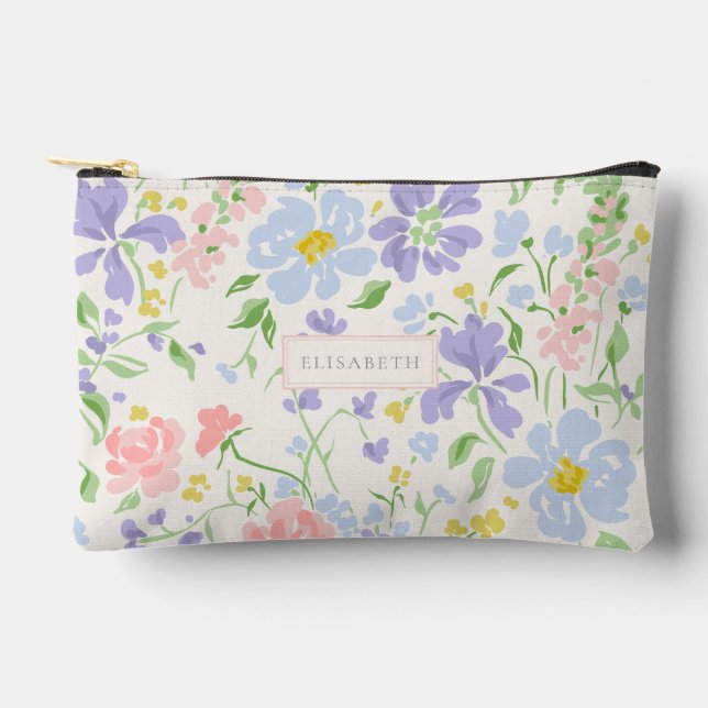 Summer Floral Print Cut Sew Bag (Front)