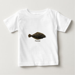 Summer Flounder (titled) Baby T-Shirt