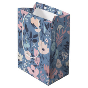 Summer Flower Abstract Medium Gift Bag
