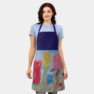Summer Flower Garden Apron